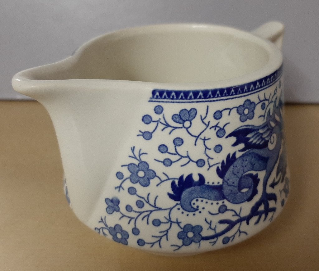 Petit pot à lait Boch La Louvière Dragon, Antiquités & Art, Enlèvement ou Envoi