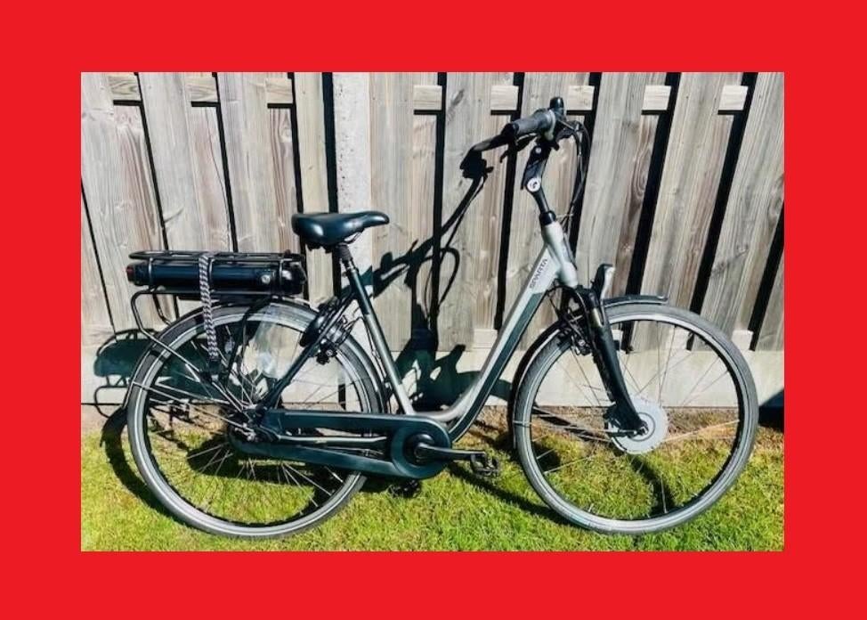 36V DAMES elektrische SPARTA f8e fiets E-bike koga gazelle, Sparta, Ophalen of Verzenden, Zo goed als nieuw, 51 tot 55 cm