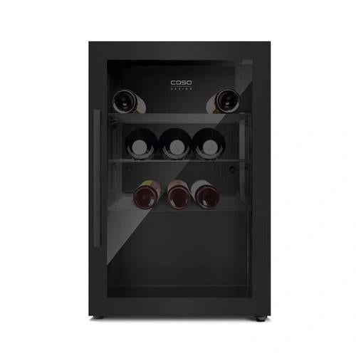 Caso Design - BBQ (Wijn) Cooler - Rechts - Zwart, Zonder vriesvak, Nieuw, Ophalen of Verzenden, Minder dan 75 liter