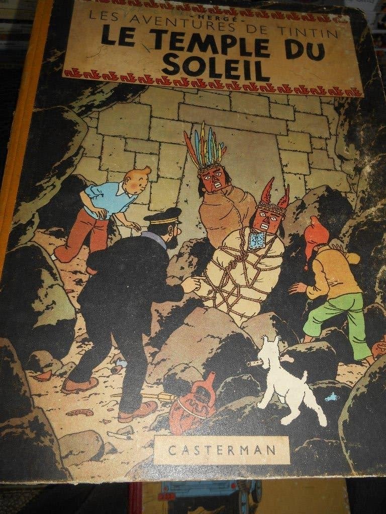 Tintin Le Temple du soleil eo, Enlèvement ou Envoi
