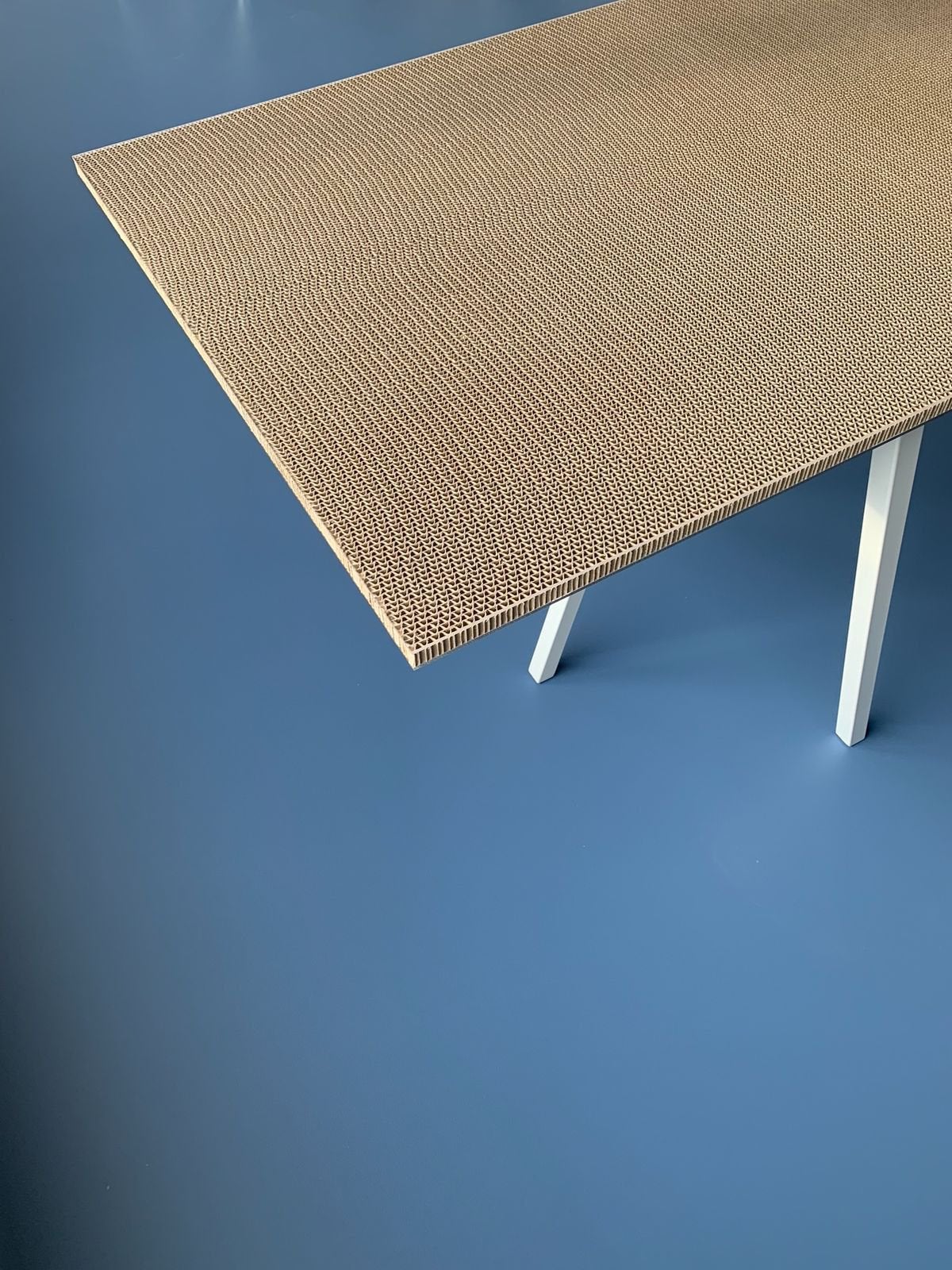 Tafel 80x245cm Hay Loop Stand met Pyrasied blad, Ophalen, 200 cm of meer, 50 tot 100 cm, Zo goed als nieuw
