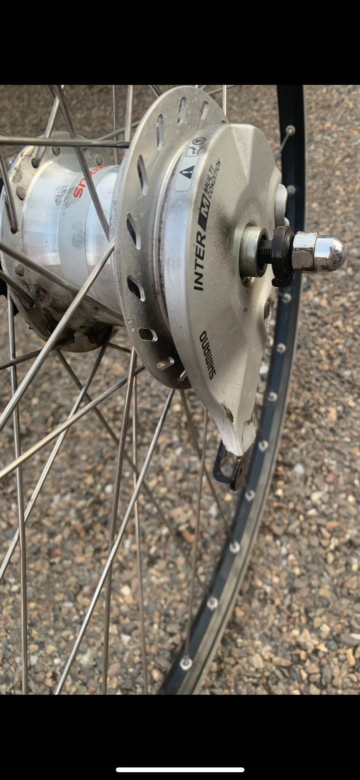 Gazelle achterwiel velg, Ophalen, Zo goed als nieuw