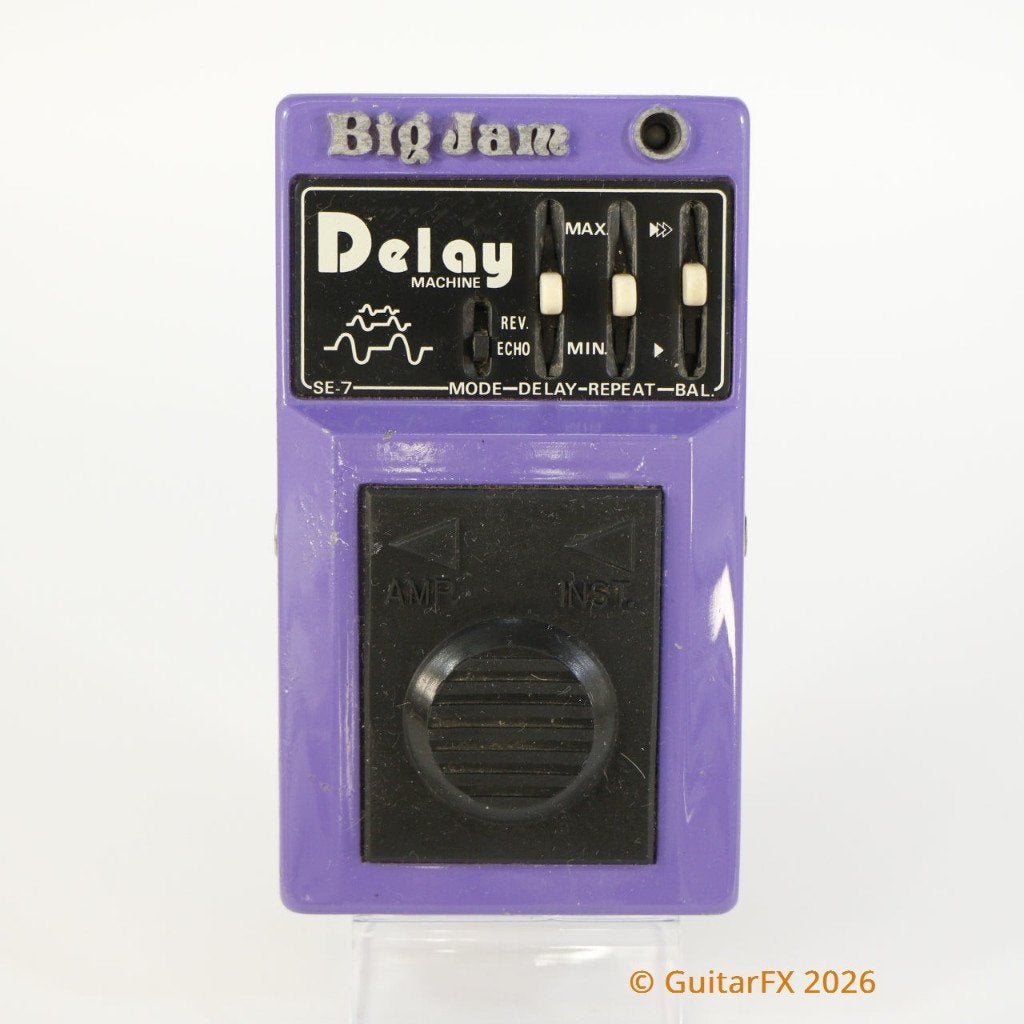 Multivox Big Jam SE-7 Delay Machine Analog Delay with MN3011, Musique & Instruments, Effets, Utilisé, Chorus, Enlèvement ou Envoi