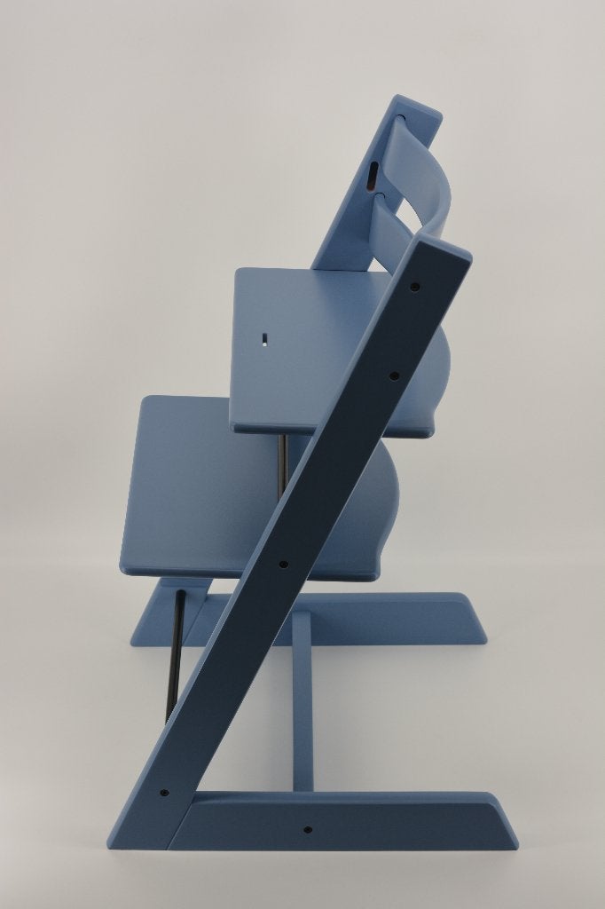 Stokke Tripp Trapp Blue — Tripp Trapp remis à neuf, Envoi, Comme neuf, Chaise évolutive, Coulissant