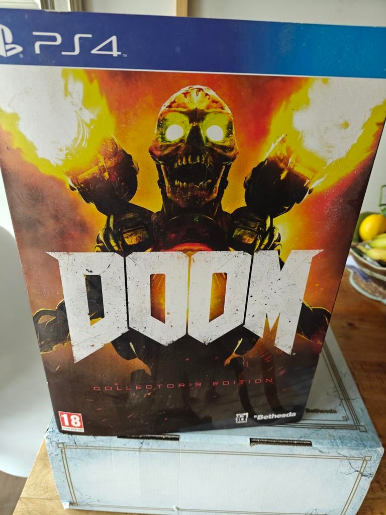 Doom - Collector's Edition, Games en Spelcomputers, Games | Sony PlayStation 4, Ophalen of Verzenden, Shooter, Vanaf 18 jaar