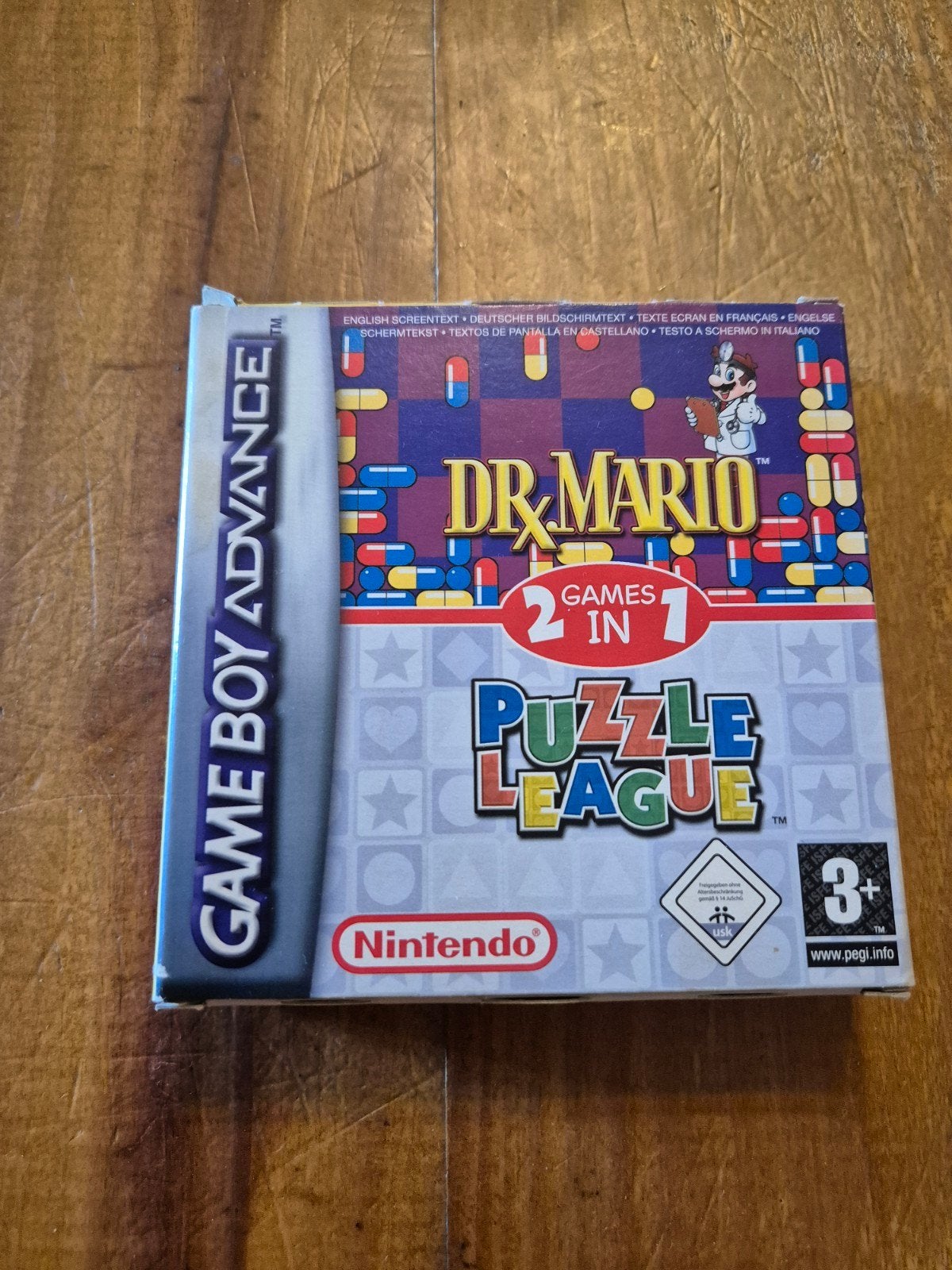 Nintendo Game Boy Advance Dr Mario Puzzle League 2005, Consoles de jeu & Jeux vidéo, Enlèvement ou Envoi, Utilisé, Puzzle et Éducatif