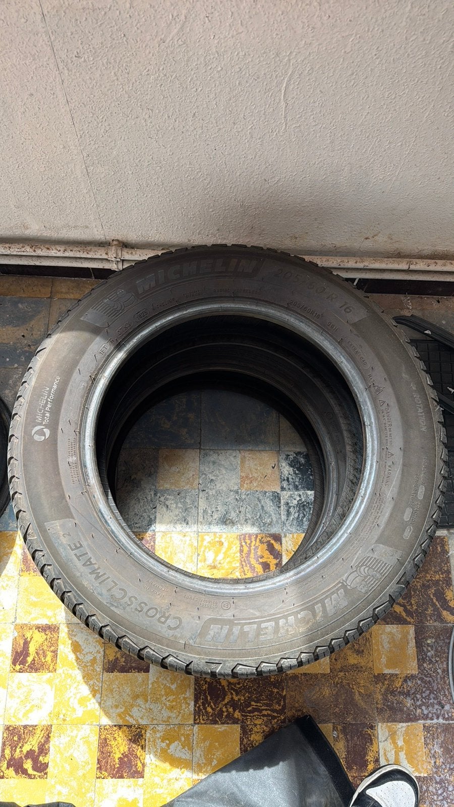 2 pneus MICHELIN 205/60R16, 4 Saisons, 16 pouces, Véhicule utilitaire, 205 mm