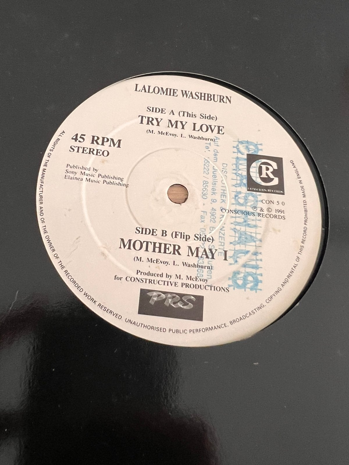 Lalomie - washburn - try my love, CD & DVD, Vinyles | Jazz & Blues, Enlèvement ou Envoi, Comme neuf