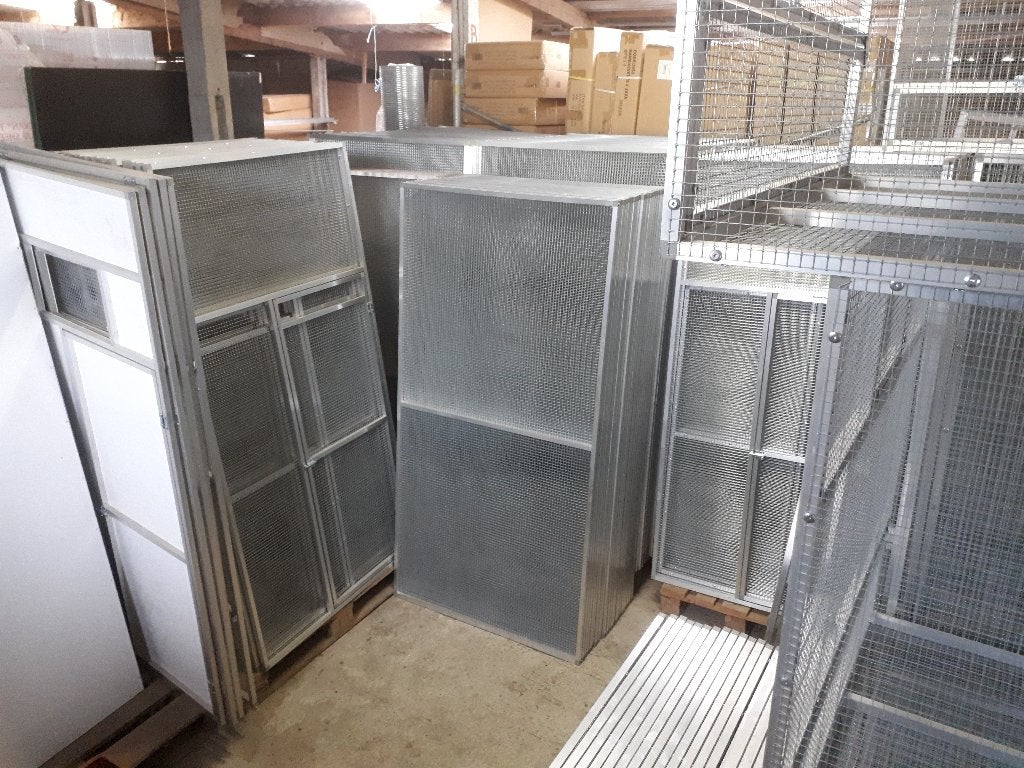 Draad panelen in aluminium voor kattenren als ook op maat, Dieren en Toebehoren, Vogels | Hokken en Kooien, Ophalen, Nieuw, Aluminium