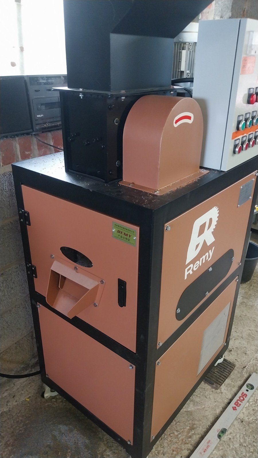 nieuwe kopergranulator, Zakelijke goederen, Ophalen