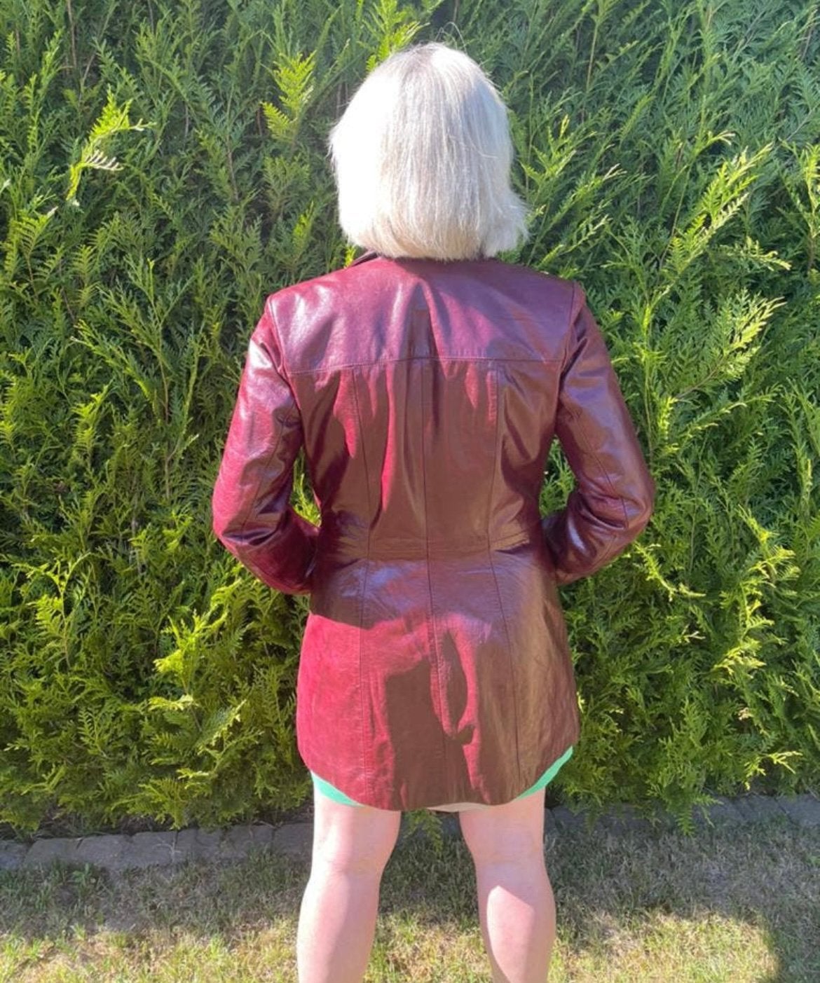 Veste en cuir Oakwood L, Enlèvement ou Envoi, Porté