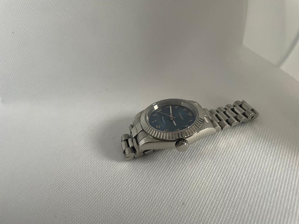 Seiko mods, Handtassen en Accessoires, Horloges | Heren, Staal, Nieuw, Ophalen of Verzenden, Seiko