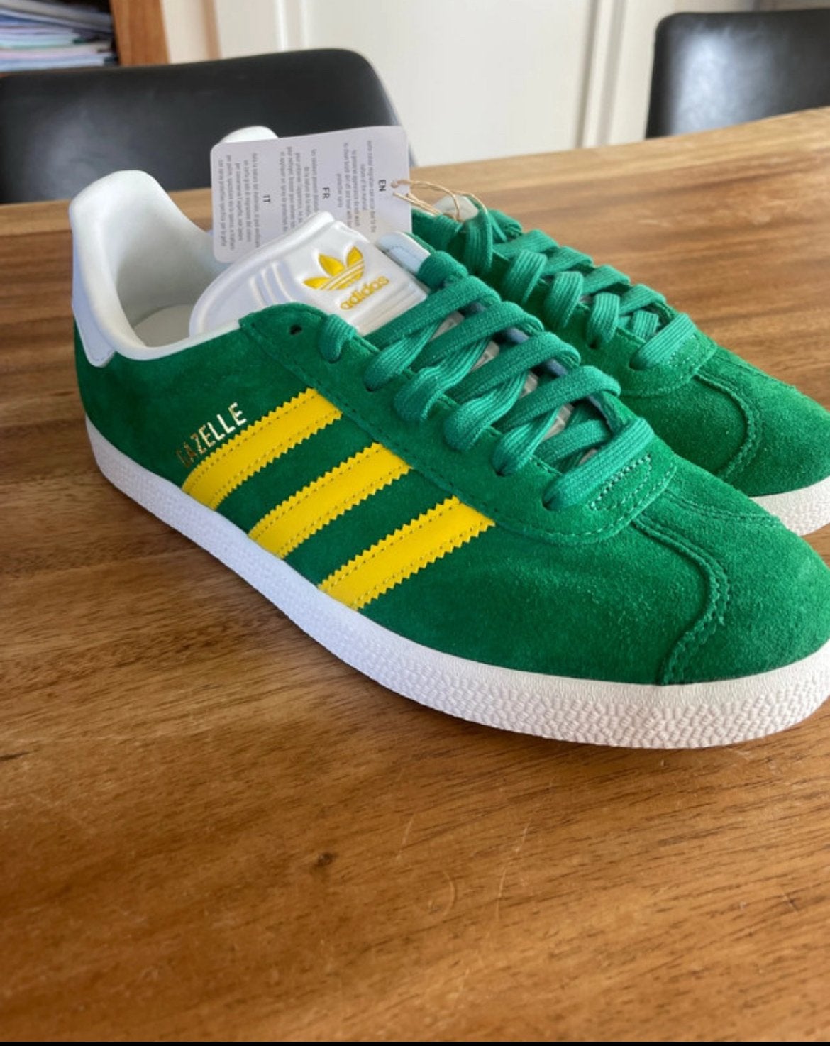 Adidas gazelle unisex maat 38 2/3, nieuw, Adidas, Hardloopschoenen, Nieuw, Ophalen of Verzenden