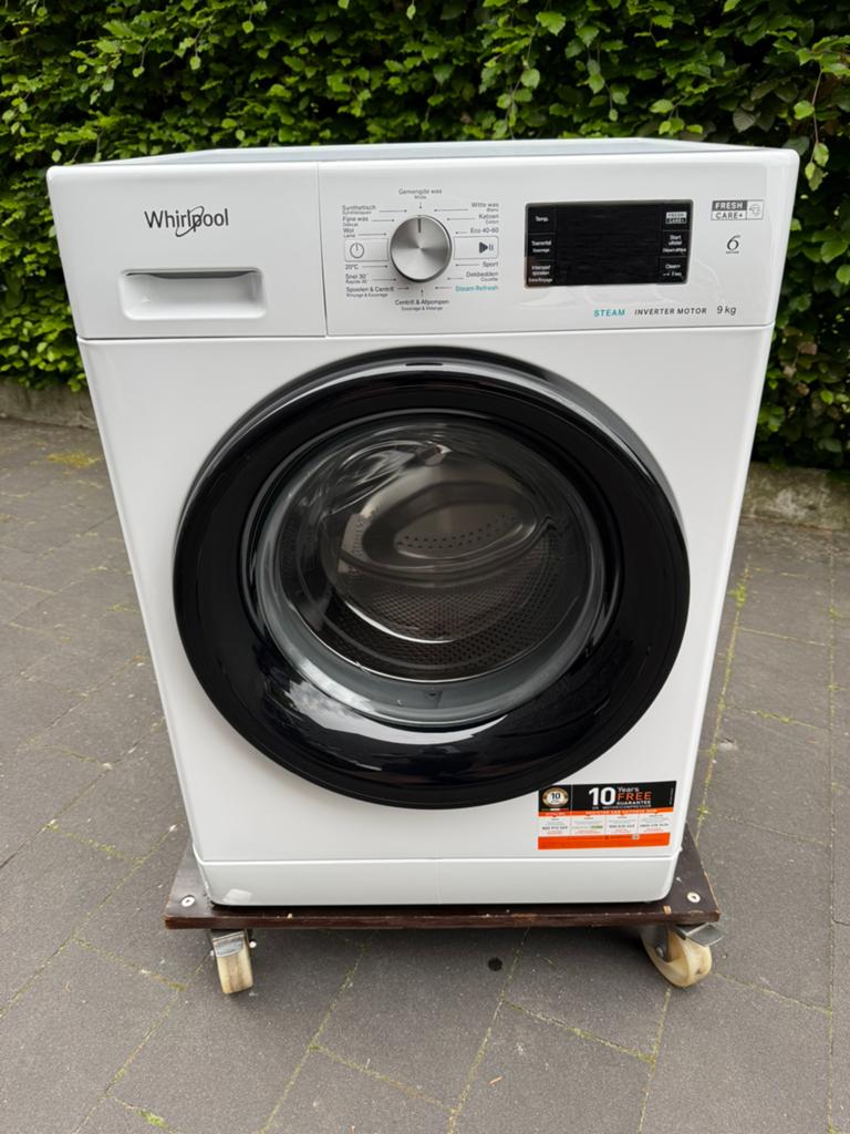 Wasmachine whirlpool 9 kg, Elektronische apparatuur, Wasmachines, Ophalen, Zo goed als nieuw
