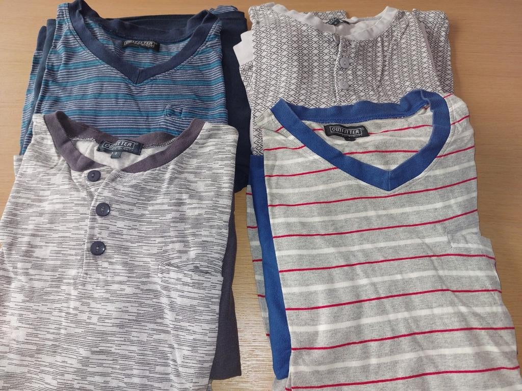 4 lichtere pyjama's outfitter, maat S, Ophalen of Verzenden, Gedragen, Maat 46 (S) of kleiner