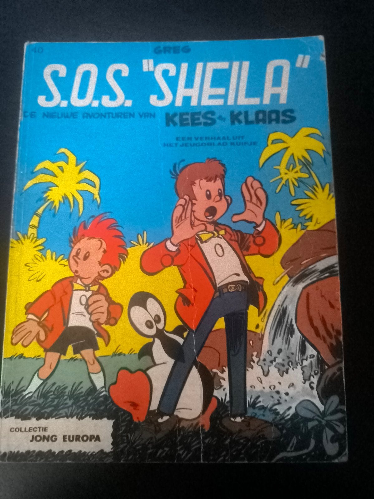 Strip Kees en Klaas - S.O.S. Sheila, Boeken, Ophalen of Verzenden
