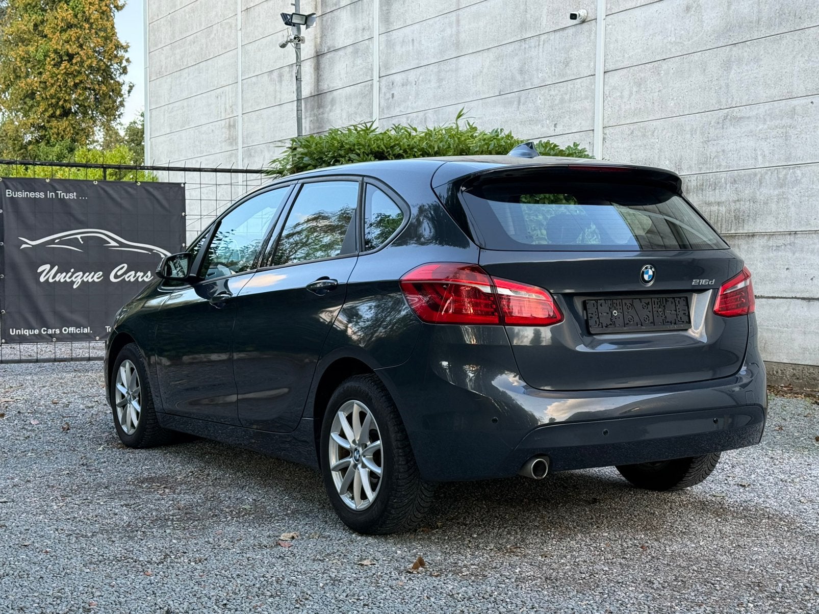 BMW 216D Automaat 1.5 Diesel - Euro 6B - 2015 - Navigatie, Autos, Euro 6, Entreprise, Diesel, Automatique