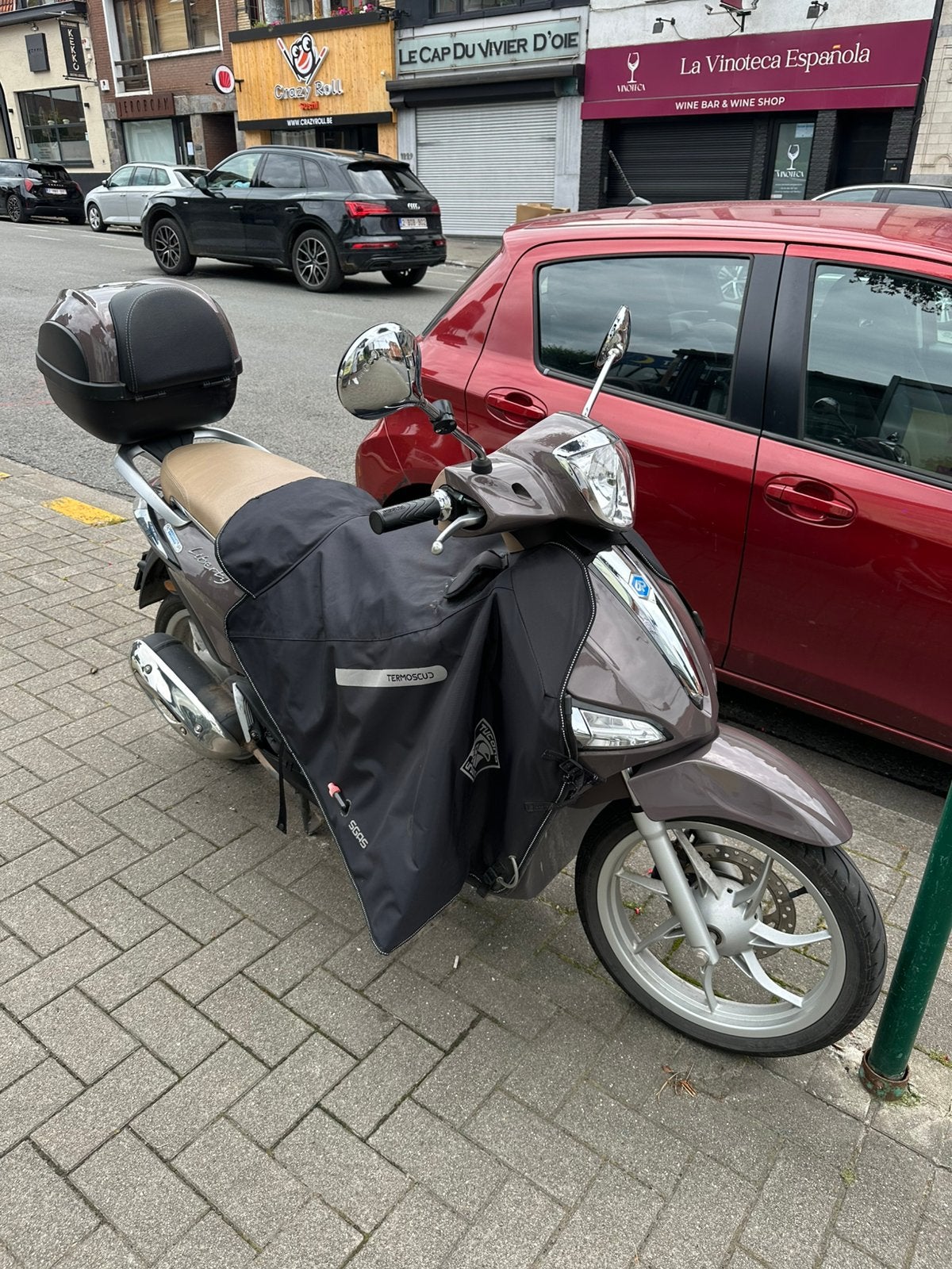 Scooter Piaggio classe B 45KM/h, Overige modellen, Ophalen of Verzenden, Klasse B (45 km/u), Zo goed als nieuw