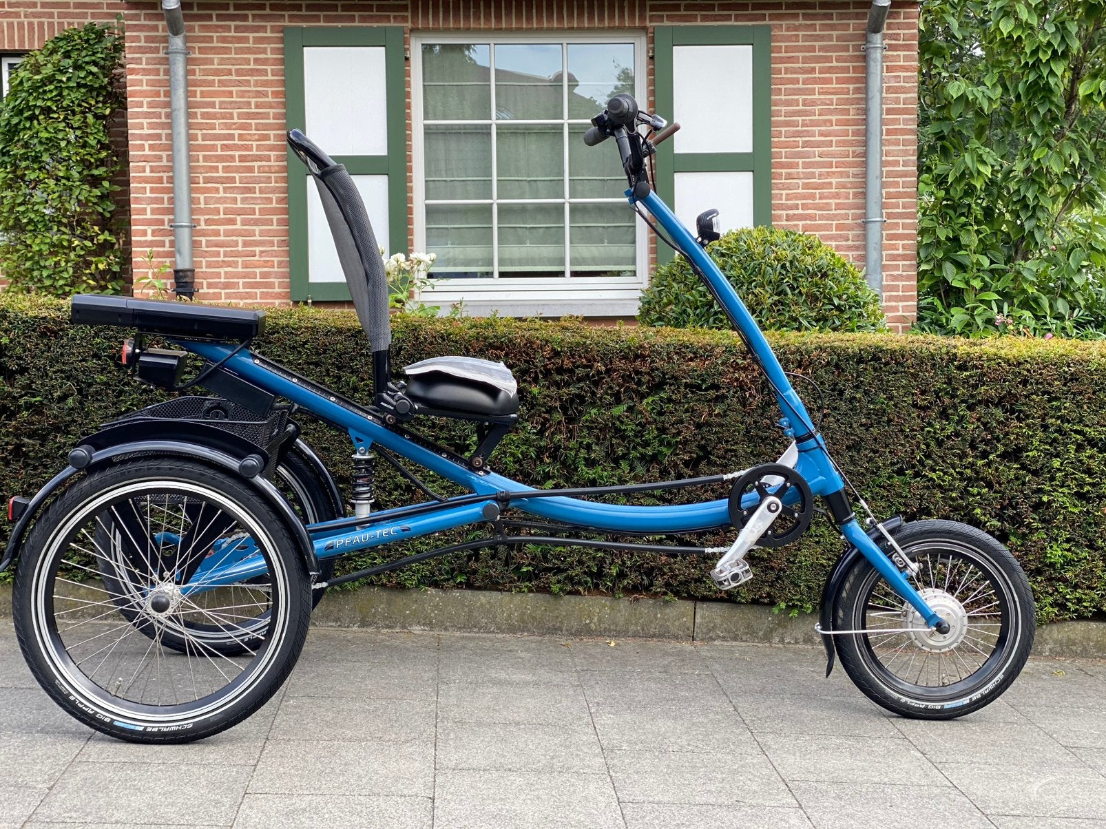 Driewielfiets Pfau Tec Scooter Trike e-bike Nieuw Staat, Ophalen of Verzenden, Zo goed als nieuw, Trommelrem, PFAUTEC