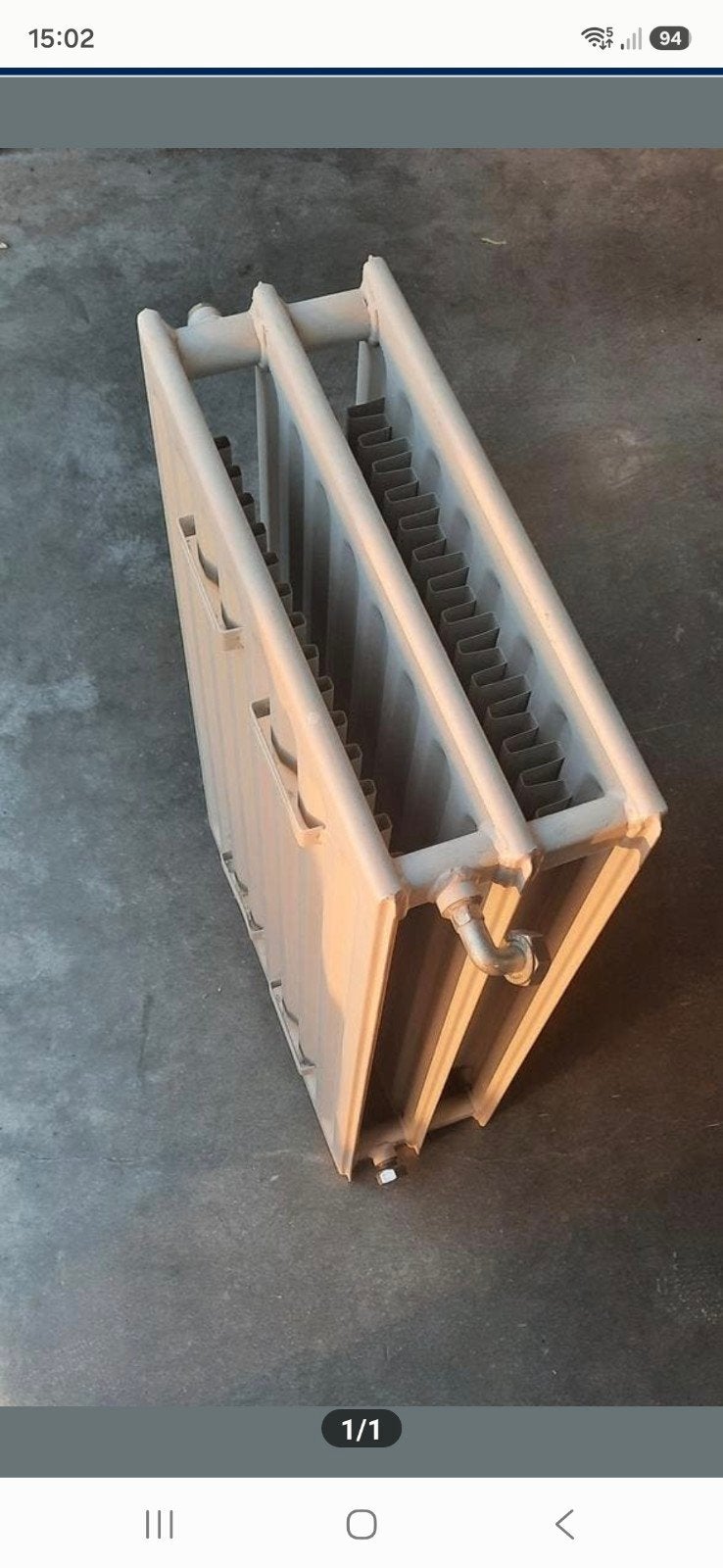 Radiateur, Enlèvement, Utilisé, 50 à 100 mm, Autres types