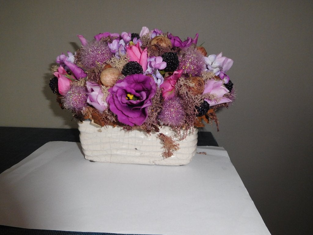 nep bloemen in pot, Ophalen, Zo goed als nieuw