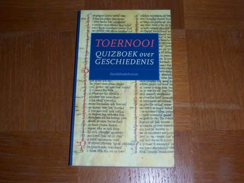 Toernooi : quizboek over geschiedenis, Ophalen of Verzenden, Gelezen