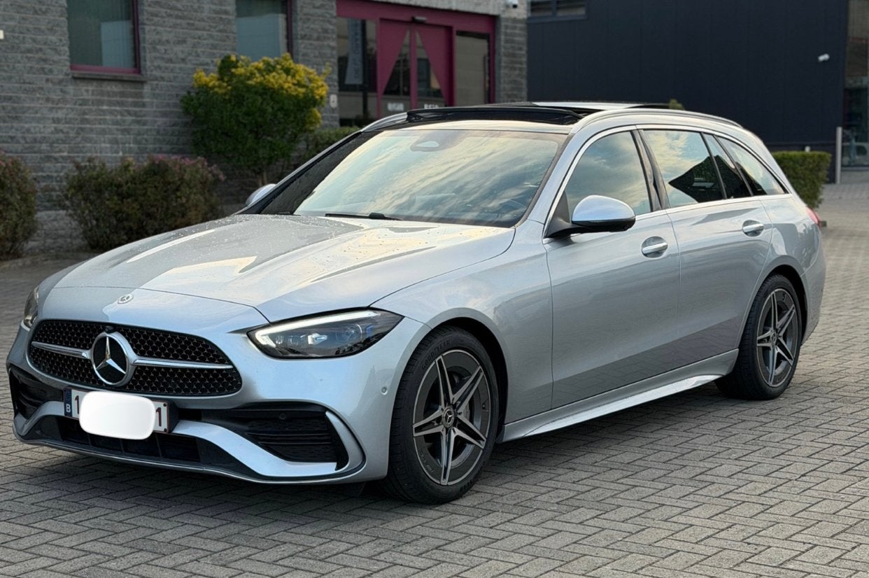 Mercedes C200 AMG Pack 2.0 Essence 2024 18dkm, Autos, Mercedes-Benz, Achat, Euro 6, Entretenue par le concessionnaire, Noir