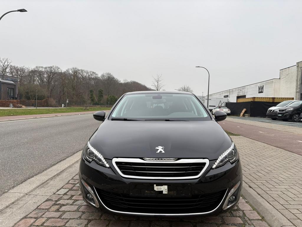 Peugeot 308 | 12 M Garantie | 41 Dkm | Automaat|Benzine|2016, Testrit aan huis, Stof, Zwart, 5 deurs