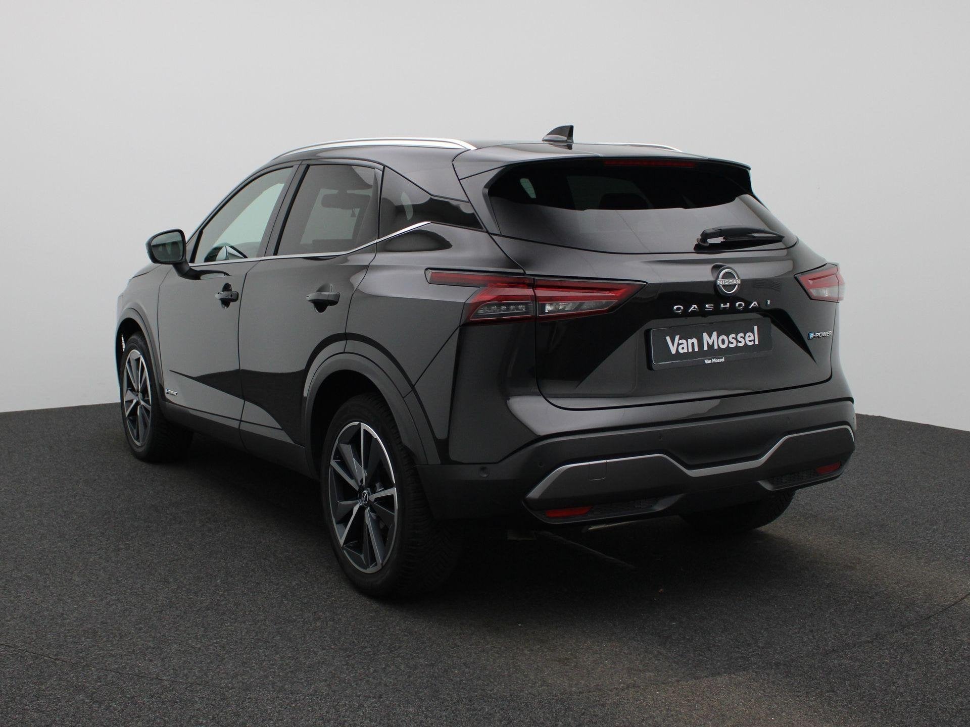 Nissan Qashqai e-POWER Tekna | Camera | PDC V+A | Panodak |, Auto's, 118 g/km, Stof, Gebruikt, Zwart