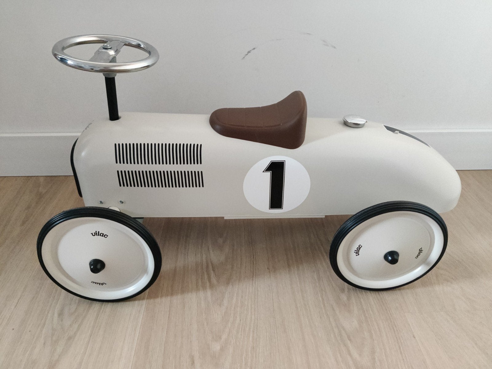 Vilac, loopauto, Enlèvement