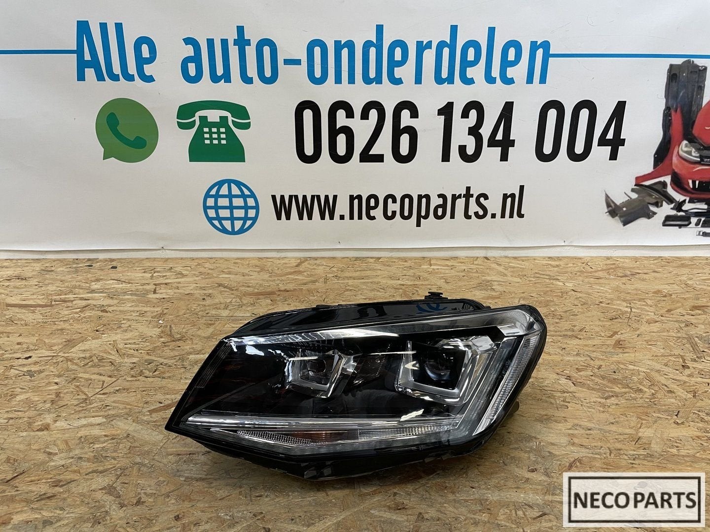 VW CADDY 2K 2K1 2K5 FACELIFT XENON LED KOPLAMP 2K1941031B, Autos : Pièces & Accessoires, -, -, -