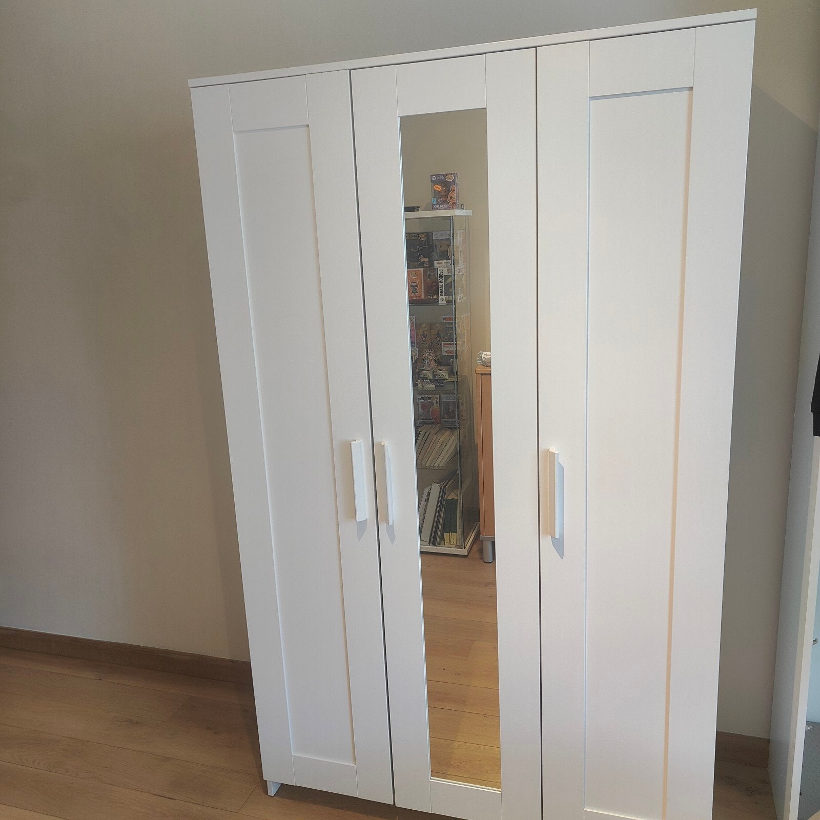 Ikea Birmin 3-deurs kledingkast, Ophalen
