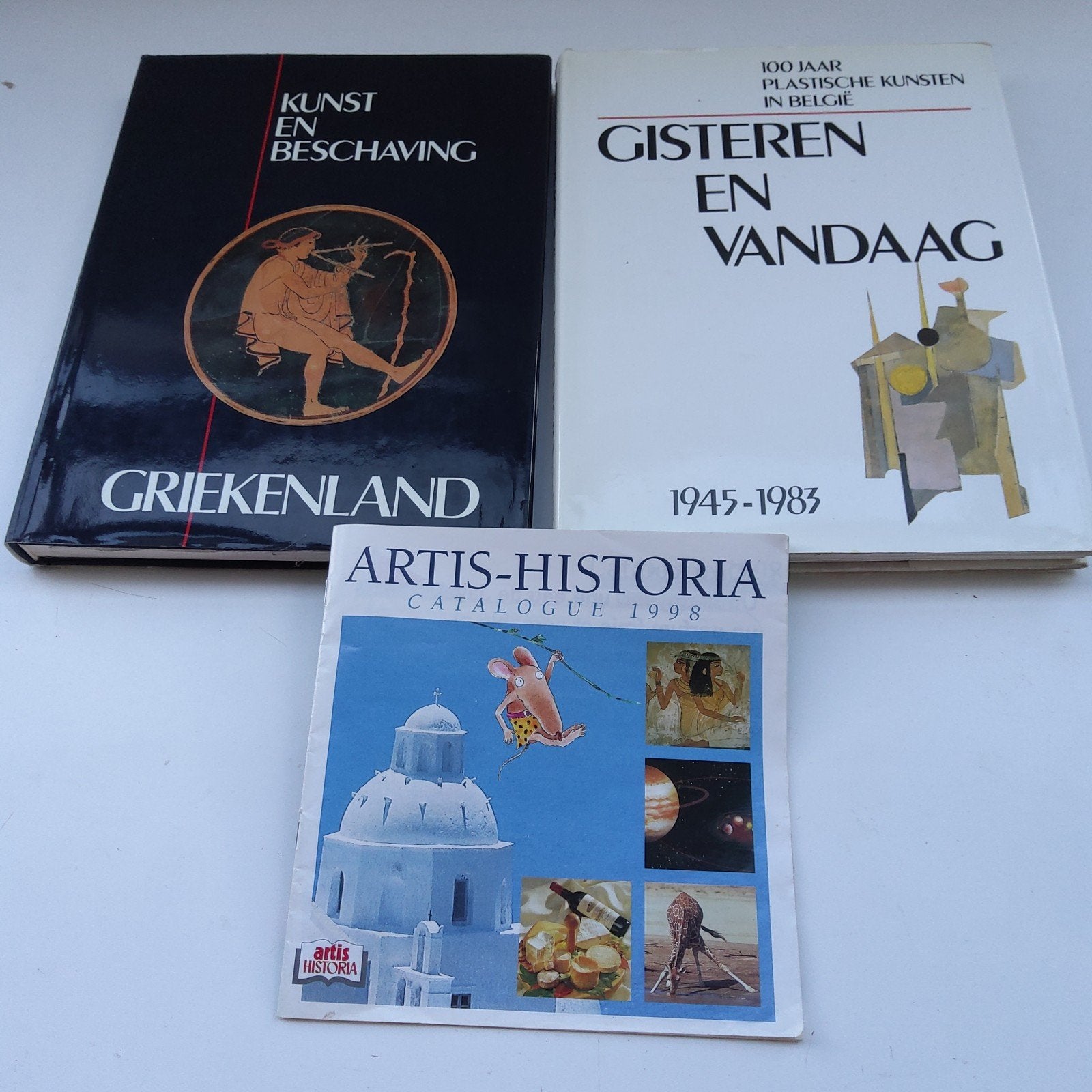 Artis- Historia. 2 verzamelalbums + catalogus 1998., Collections, Enlèvement ou Envoi