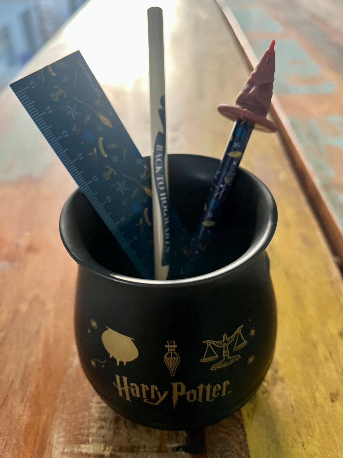 Magische Harry Potter ketel met schrijfbenodigdheden, Enlèvement ou Envoi, Neuf, Ustensile