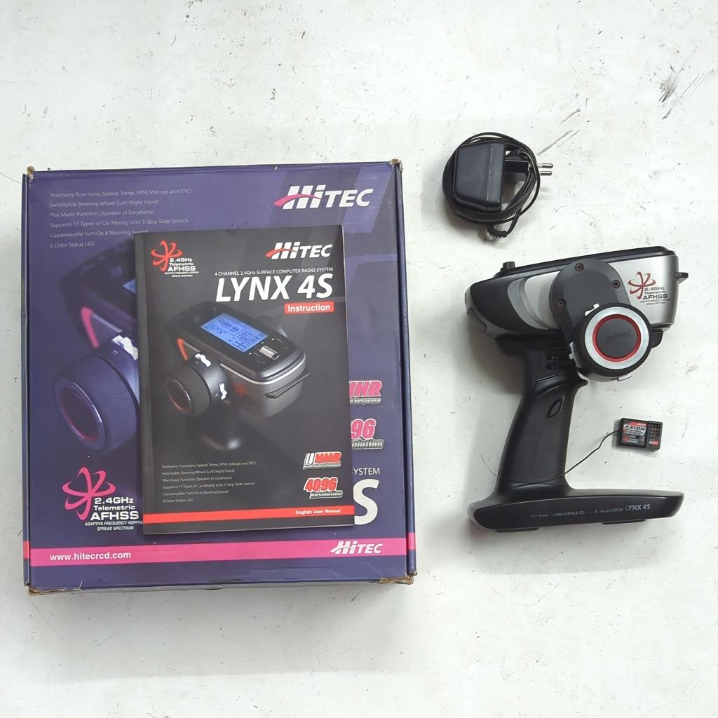 Hitec Lynx 4S zenderset 30 slots (FG, Losi, MCD, HPI, Elcon), Hobby en Vrije tijd, Ophalen of Verzenden, Gebruikt, Overige schalen