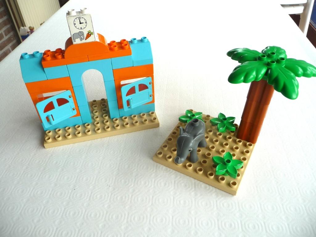DUPLO olifanten verblijf, Ophalen of Verzenden, Zo goed als nieuw, Duplo