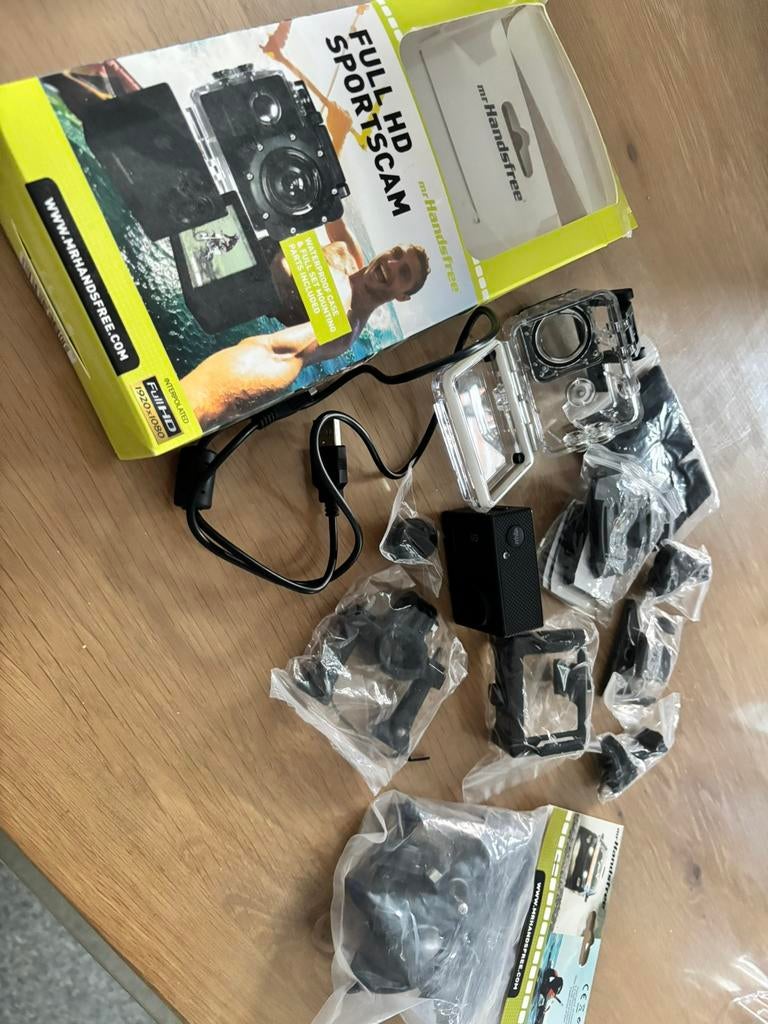 Sportcam, Ophalen, Zo goed als nieuw