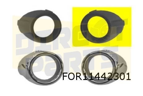 Ford Fiesta VI (9/08-11/12) mistlampring Links zwart Origine, -, -, Nieuw, Ophalen of Verzenden