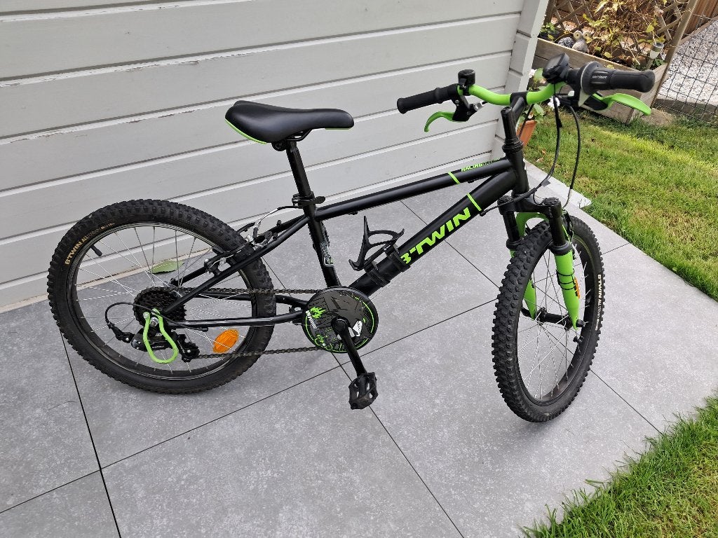 VTT 20 pouces enfant, Frein sur jante, B-Twin, 16 à 20 pouces, Enlèvement