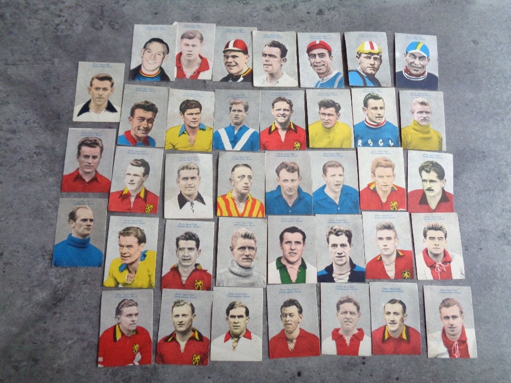 Série de football MAPLE LEAF BALLOON GUM anno 1952 38x, Envoi
