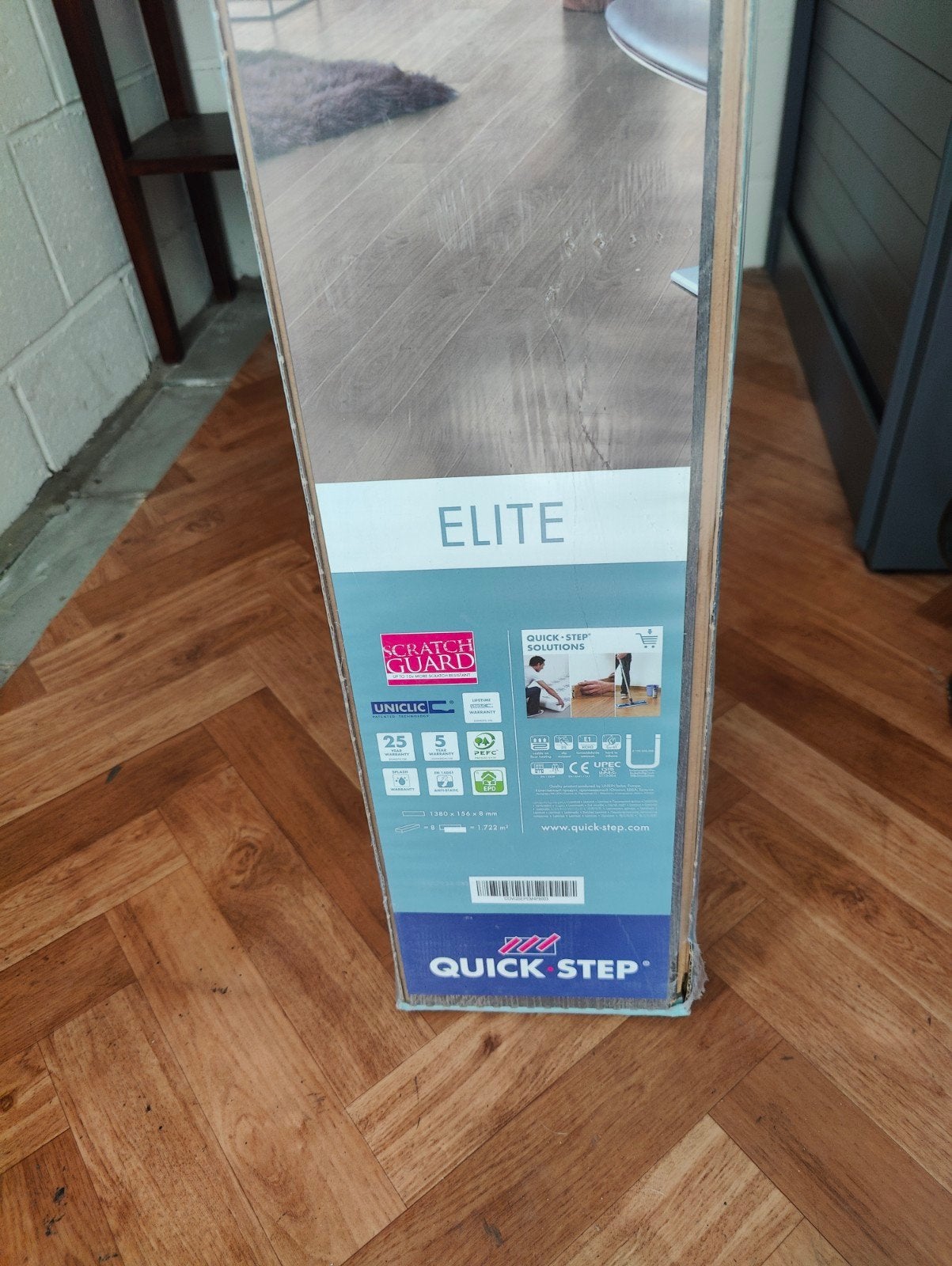 Quick-Step vloer en plinten, Doe-het-zelf en Bouw, Ophalen, Plinten