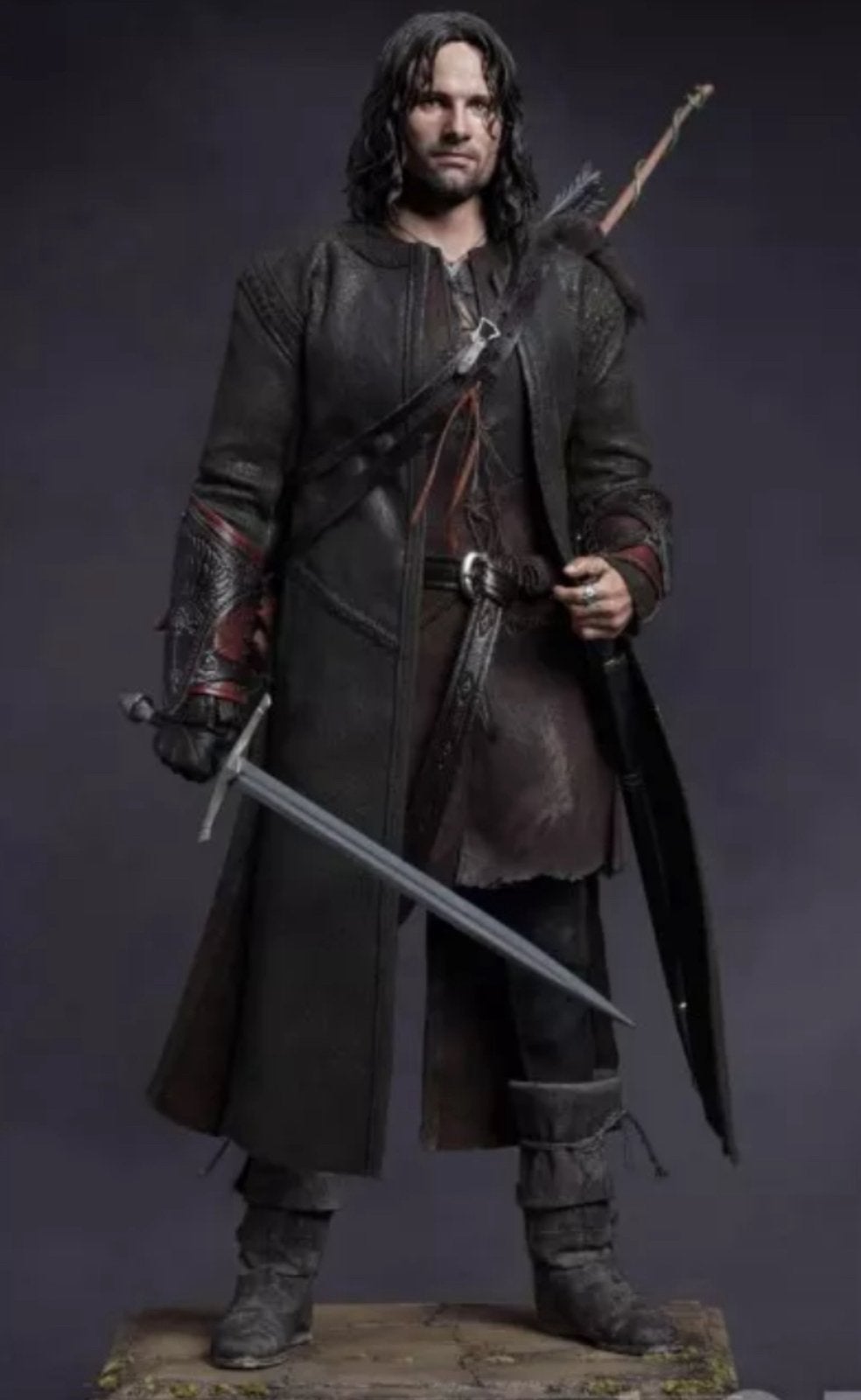 Aragorn Inart kunsthaar nieuw, Verzamelen, Lord of the Rings, Ophalen, Zo goed als nieuw