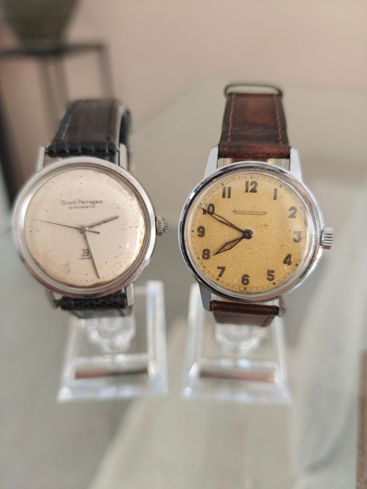 lots Montres Jaeger lecoultre Gérard Perregaux, Ophalen of Verzenden