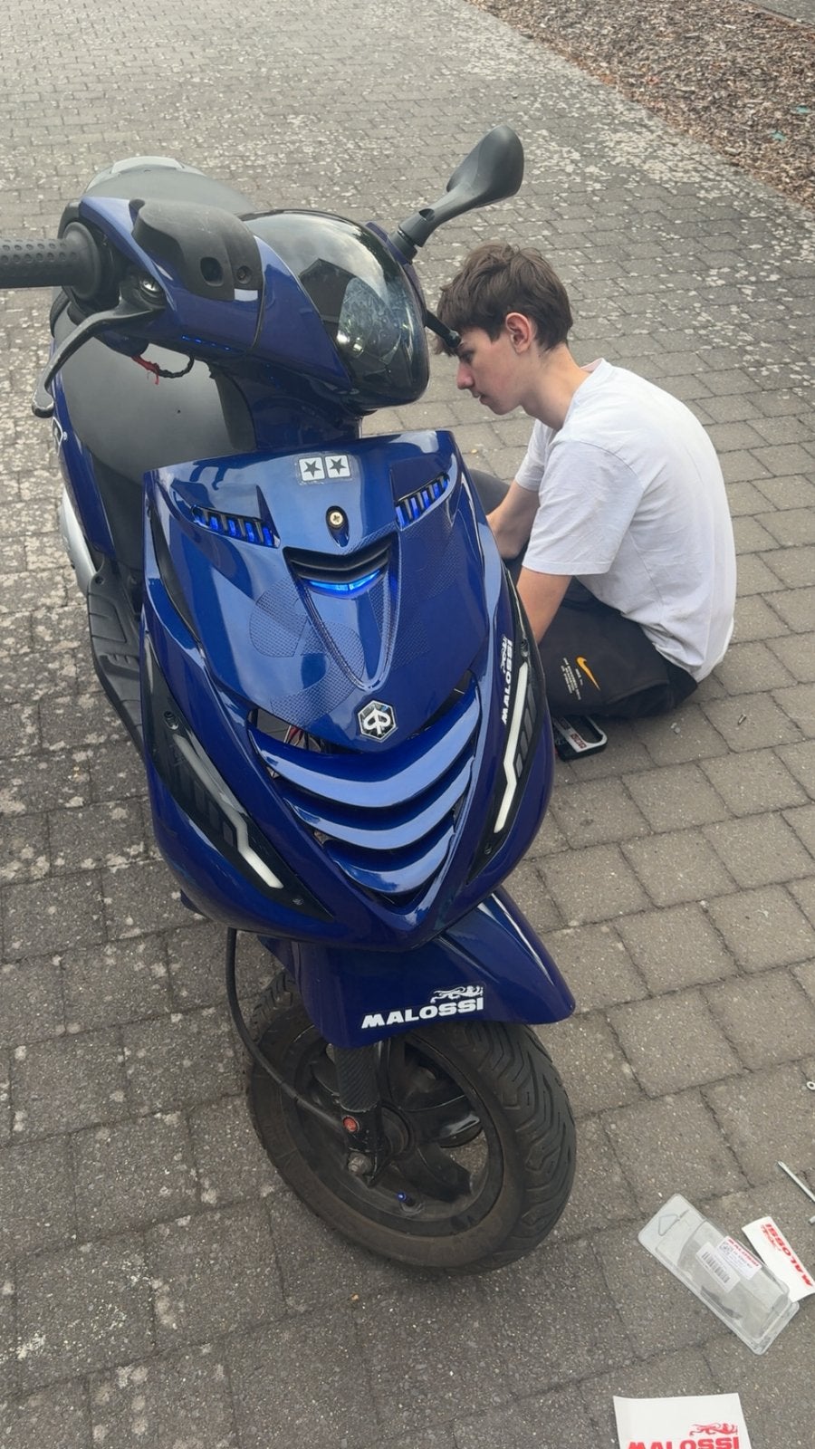Zip te koop! (Zonder blok), Zip, Classe B (45 km/h), Enlèvement, Utilisé