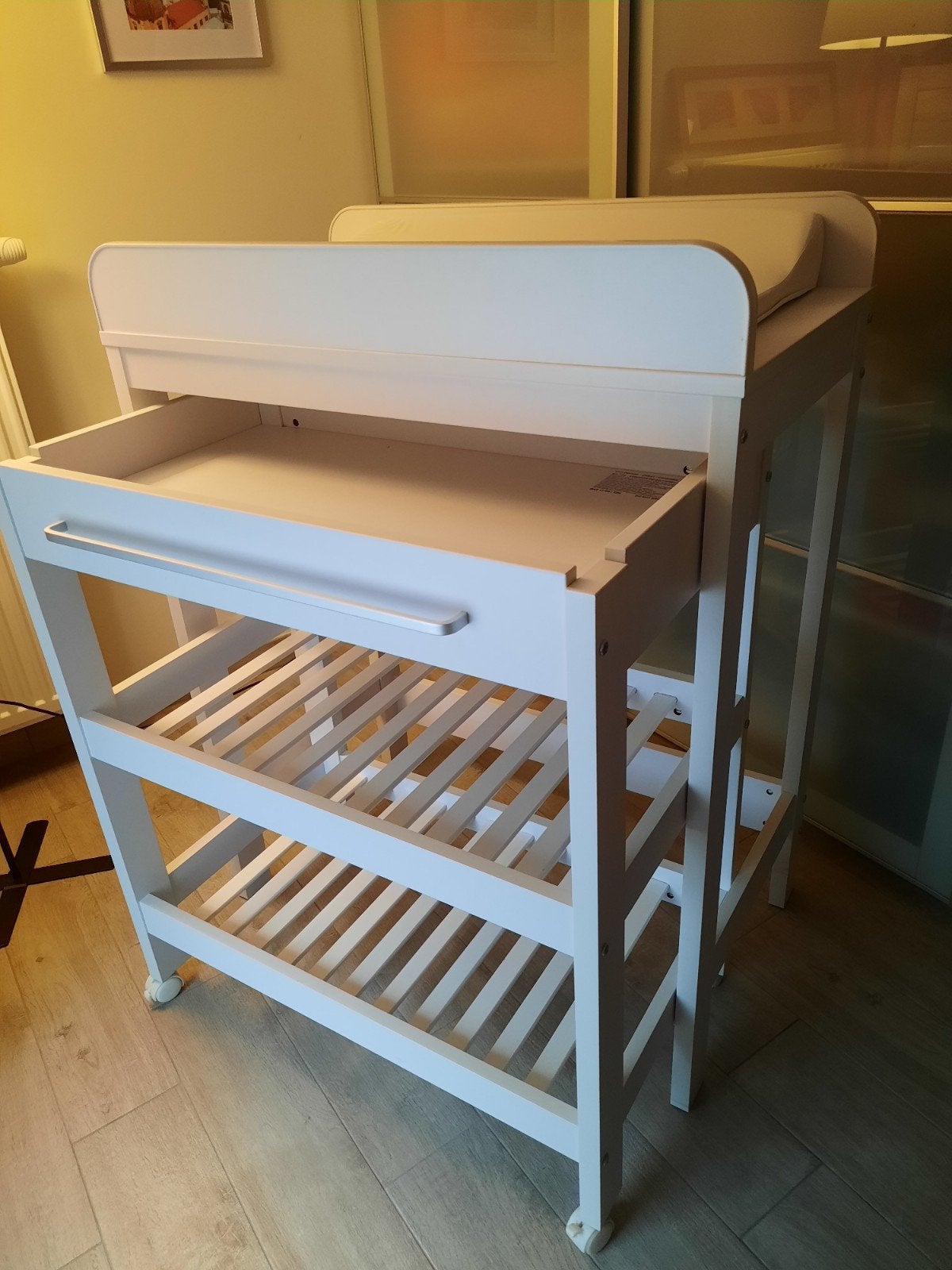 Table à langer modulable avec baignoire., Enfants & Bébés, Enlèvement, Comme neuf, Autres types