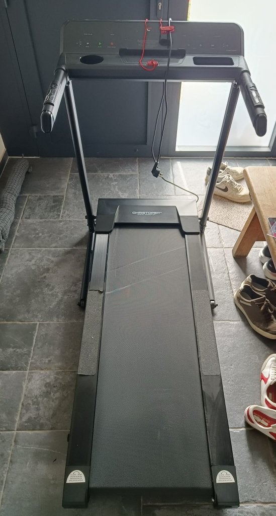 Tapis de course Christopeit CS4000 - pliable, Sports & Fitness, Appareils de fitness, Enlèvement, Comme neuf, Tapis roulant