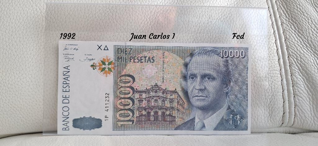 Espagne 10 000 pesetas, Envoi, Autres pays, Billets en vrac