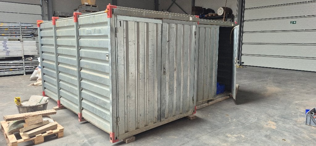 2x Materiaalcontainer 4m x 2.2m, Bricolage & Construction, Conteneurs, Enlèvement