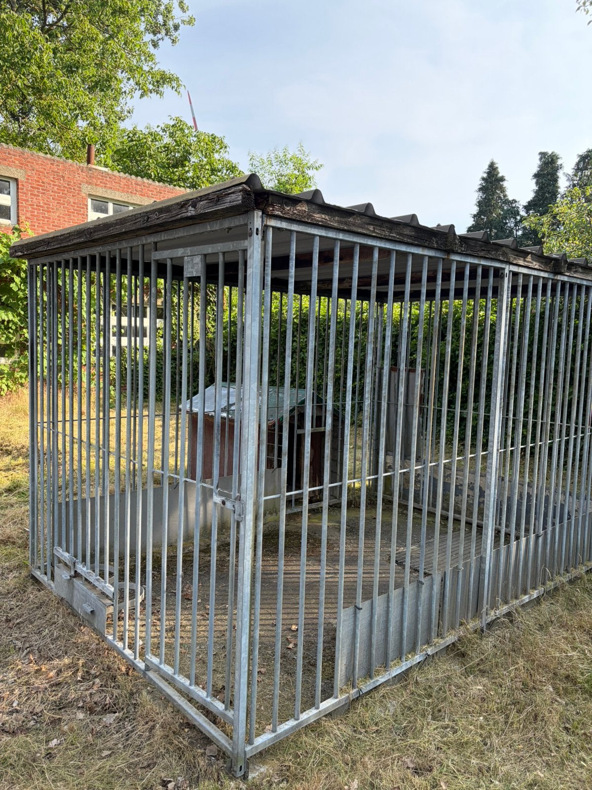Hondenhok, Dieren en Toebehoren, Ophalen, 100 cm of meer, Hondenhok, 110 cm of meer