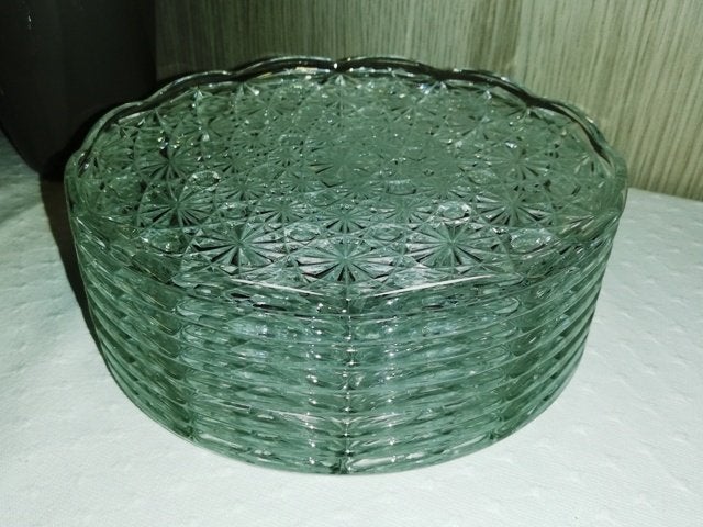Vintage gebaksbordjes van Luxhem De Veropa., Ophalen of Verzenden
